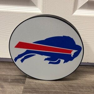 Buffalo Bison Logo Round Sign/light box